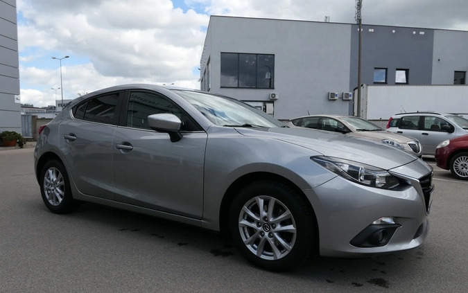 Mazda 3 cena 52900 przebieg: 103000, rok produkcji 2015 z Pyskowice małe 254